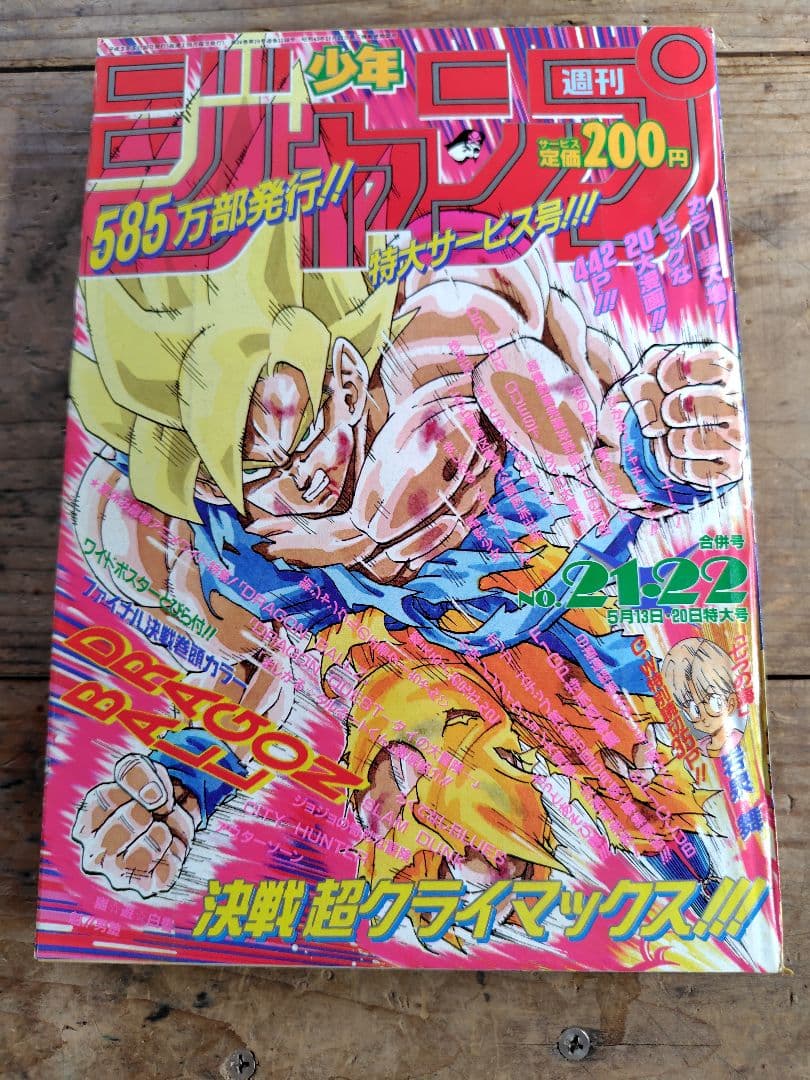 少年ジャンプ1991年21·22号 週刊少年ジャンプ1991年21・22合併号 (c)週刊少年ジャンプ1991年21・22