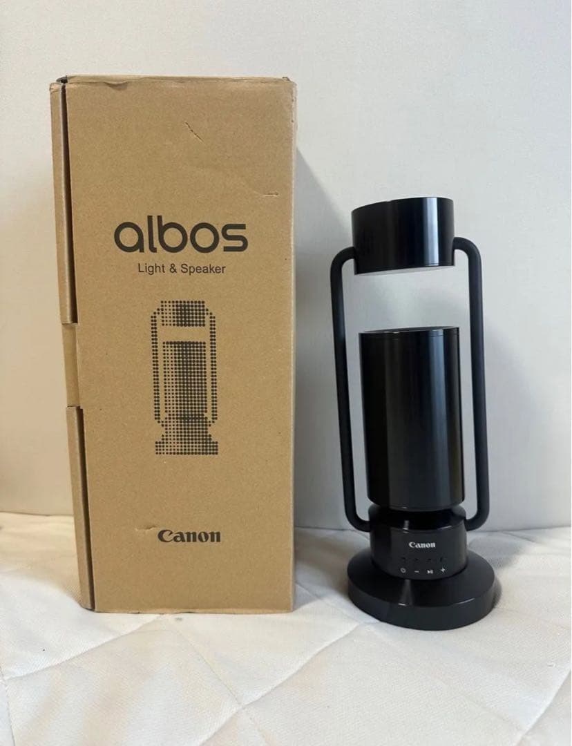 Canon albos Light ＆ Speaker スピーカー ブラック Amazon | キヤノン Canon アルボス albos ライト&スピーカー ML-A