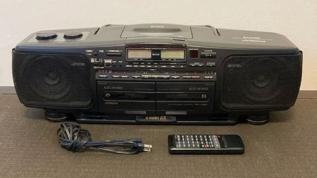 Victor CDラジカセ ビクター RC-X80 - メルカリ