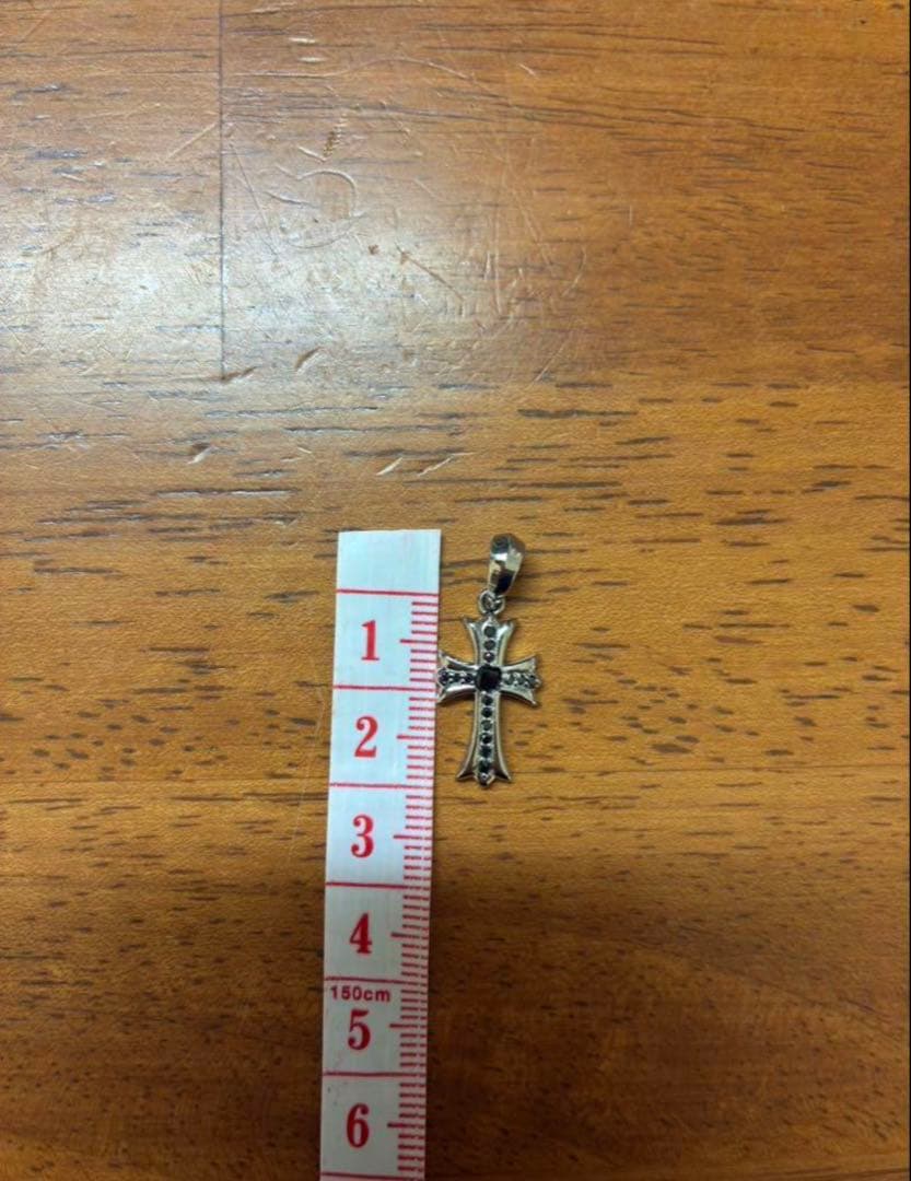 pt950 0.23ctプラチナ　クロス ペンダントトップ　約5g(4.92g)