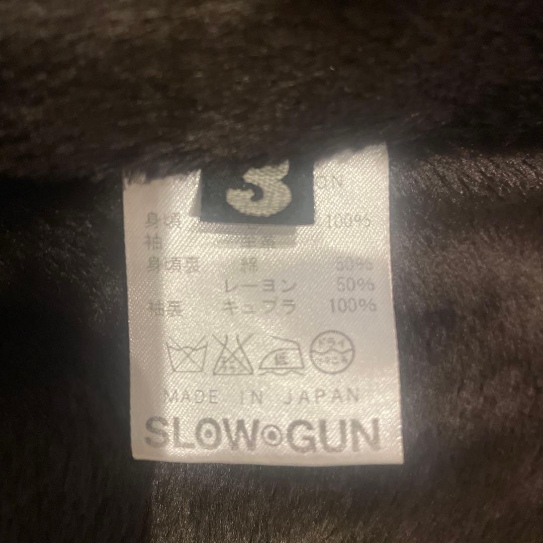 SLOWGUN 大人のスタジャン 本革×カシミヤ キャメル - メルカリ