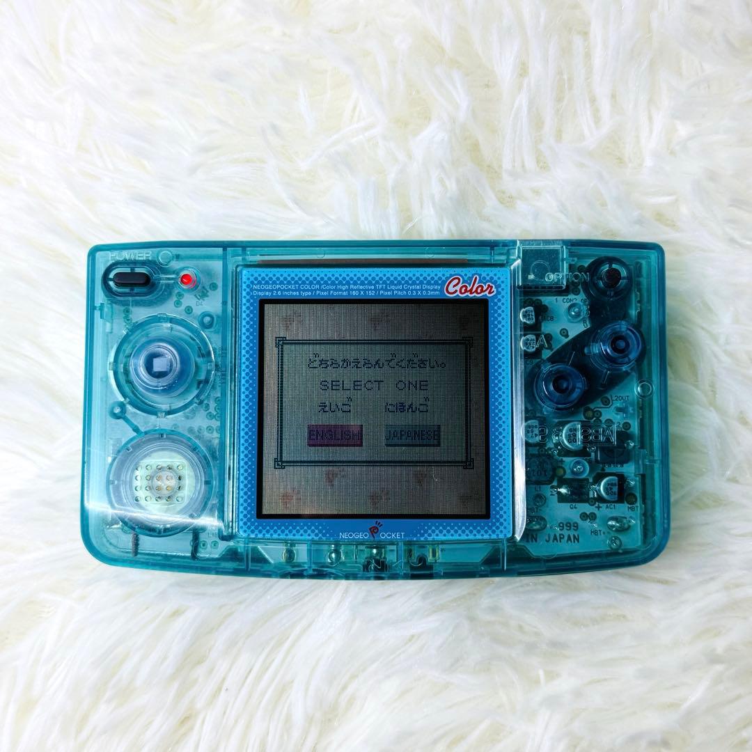 希少 NEOGEOネオジオポケットカラー クリスタルブルー 本体 - メルカリ