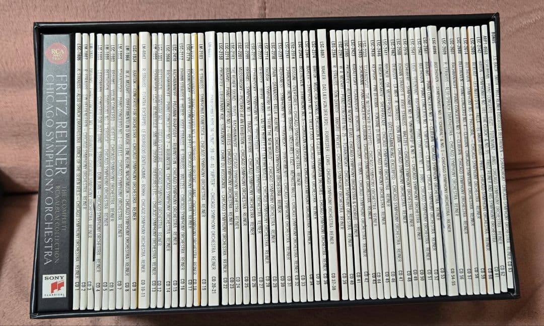最終値 廃盤 フリッツ・ライナー/シカゴ交響楽団RCA録音全集 - メルカリ