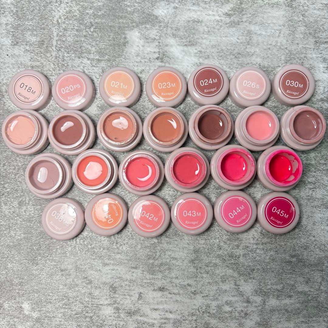 【まゆちゃん様】リッカジェル Riccagel まとめ 47点セット リッカジェル カラージェル 022MS 3gの卸・通販 | ビューティガレージ