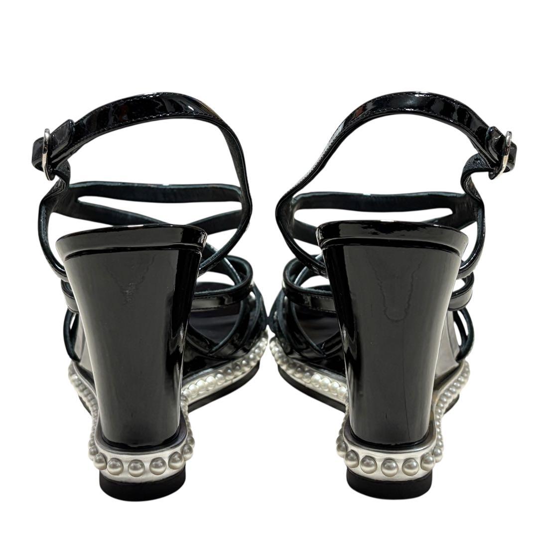 CHANEL シャネル ココマーク パール サンダル 36 1/2｜CHANEL シャネル