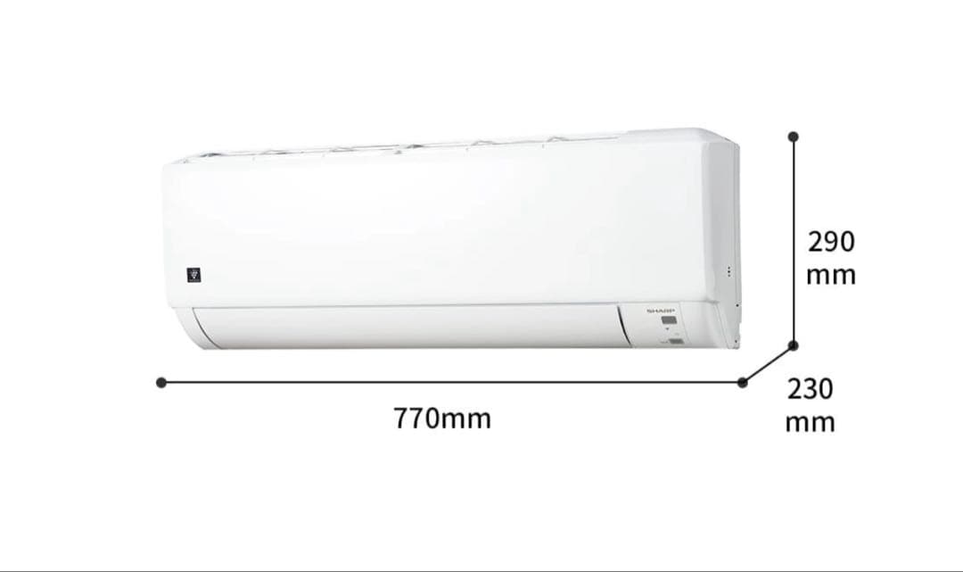 新品未使用　シャープ エアコン 6畳　AY-S22TD シャープ エアコン 【新品同様】プラズマクラスターエアコン TD