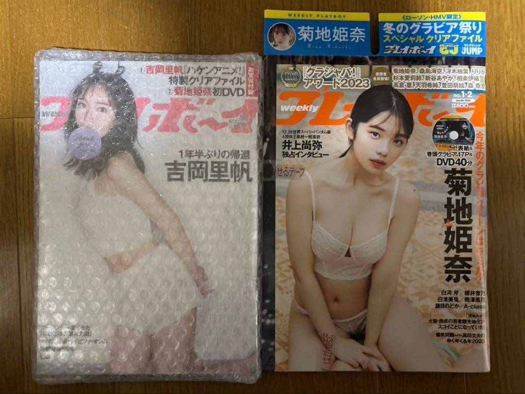【菊地姫奈さん永久保存版】週刊プレイボーイ9冊組コンプリートBOX新品未読品