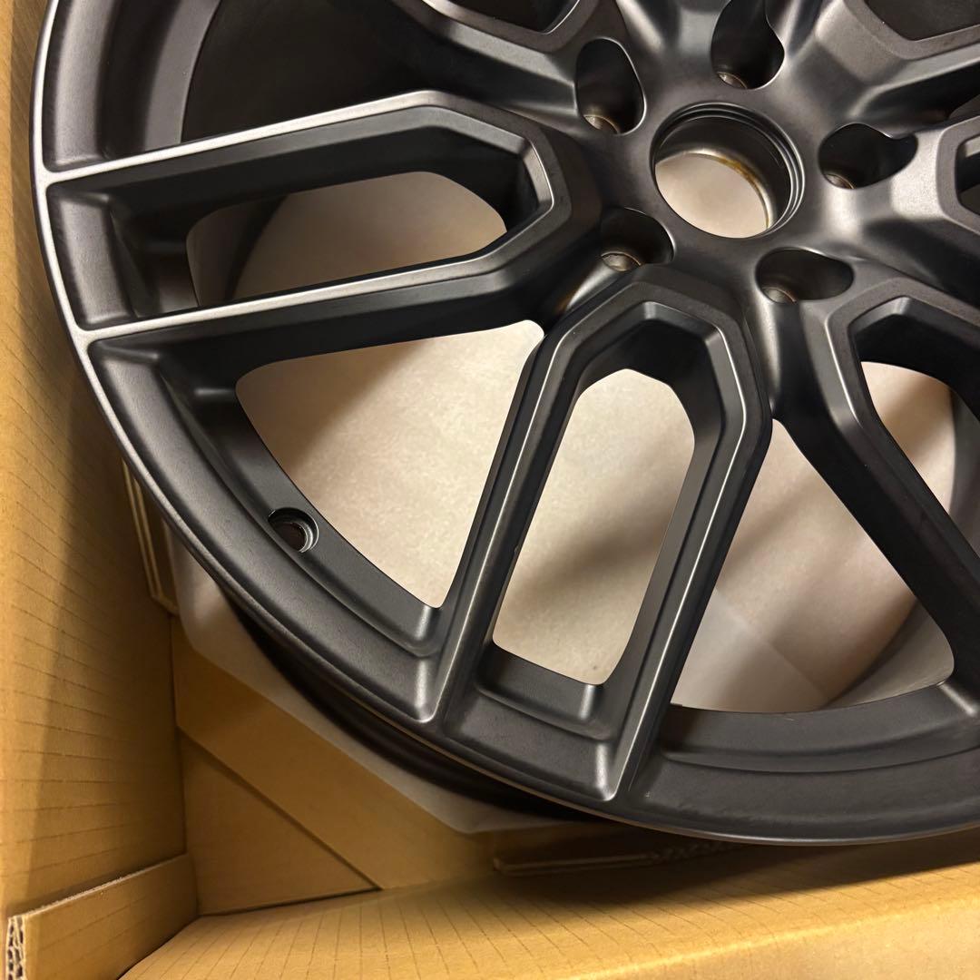 レクサス　IS 30系　マットブラック　BBS 鍛造　9.5j 純正　リヤ