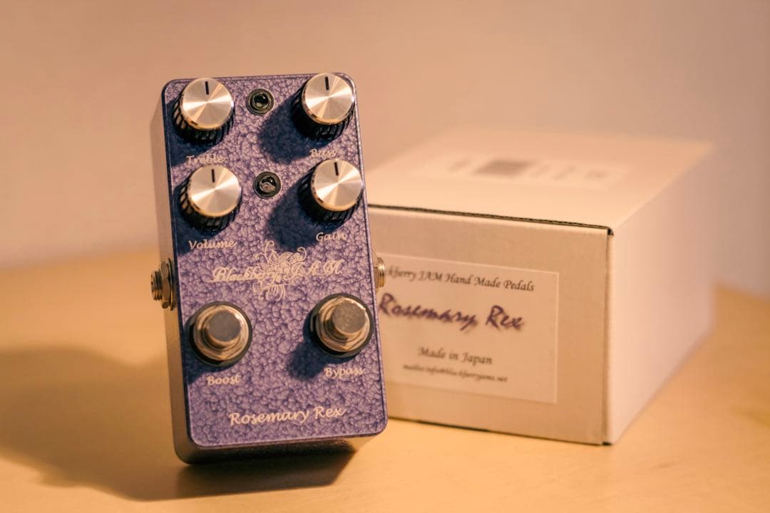 7/31まで出品　Blackberry JAM Rosemary Rex　美品 Amazon | Blackberry JAM 日本製 オリジナル ペダル Rosemary Rex