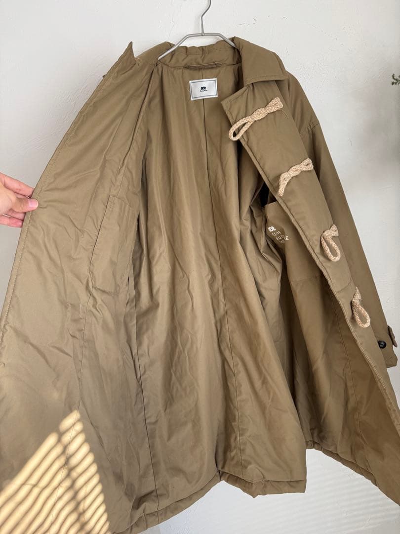 soe ダッフルコート ベージュ 15-16AW 定価70,000円 - ジャケット