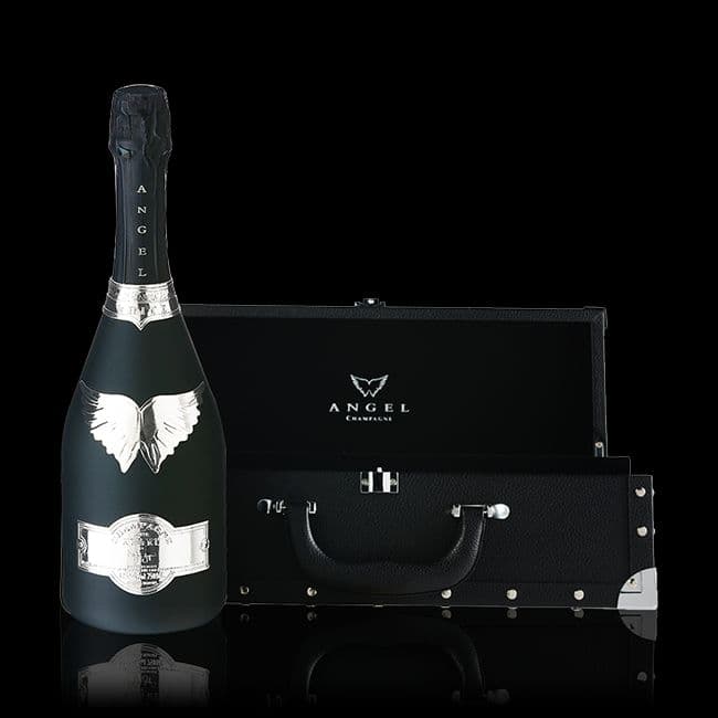 未開栓】ANGEL シャンパン ブリュット 750ml 専用ケース付 - メルカリ