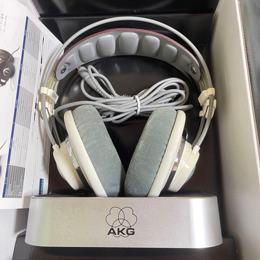 AKG K512 ヘッドホン スタンド付き AKG K512のオープンバックデザイン