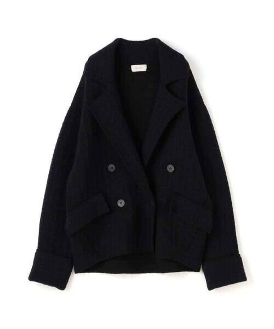 DES PRES ダブルフェイスジャカード ダブルブレストジャケット