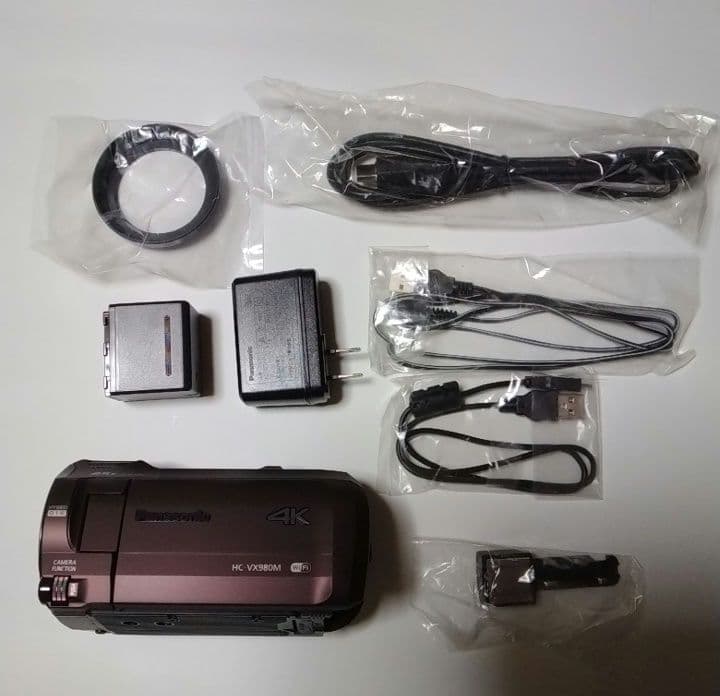 Panasonic HC-VX980M 4Kビデオカメラ本体 - メルカリ