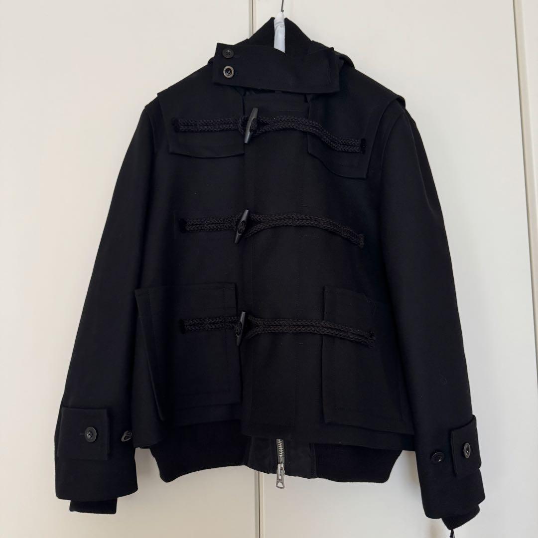25aw sacai Wool Melton Blouson サイズ2 - メルカリ