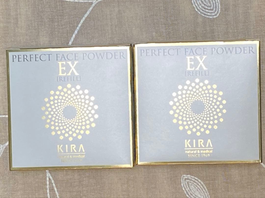 KIRA PERFECT FACE POWDER EX 2個　ベージュ63 楽天市場】綺羅化粧品 キラ パーフェクトフェイスパウダーEX SPF33 PA