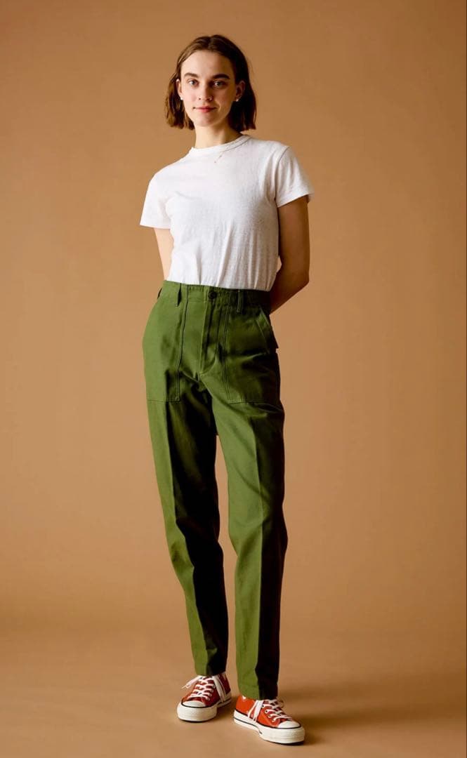 試着のみ】シンゾーン ベイカーパンツ カーキ 32の通販｜www