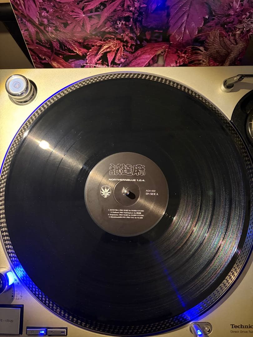 舐達磨NORTHERNBLUE 1.0.4 アナログレコード