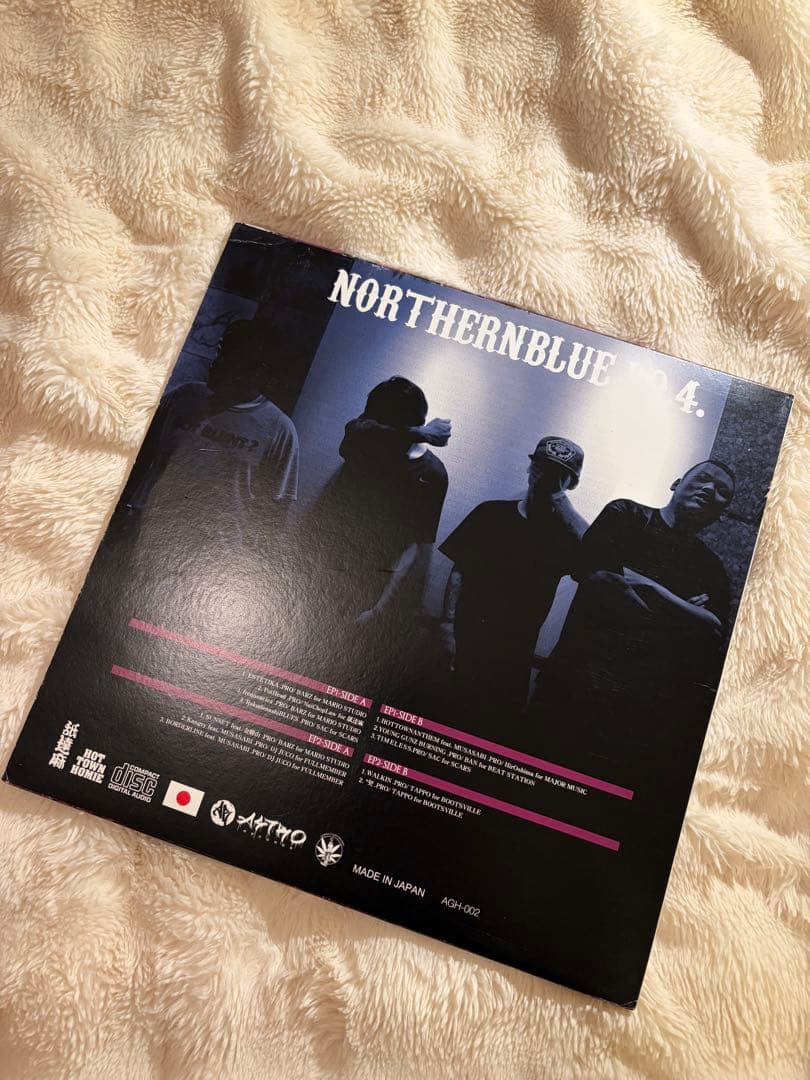 舐達磨NORTHERNBLUE 1.0.4 アナログレコード