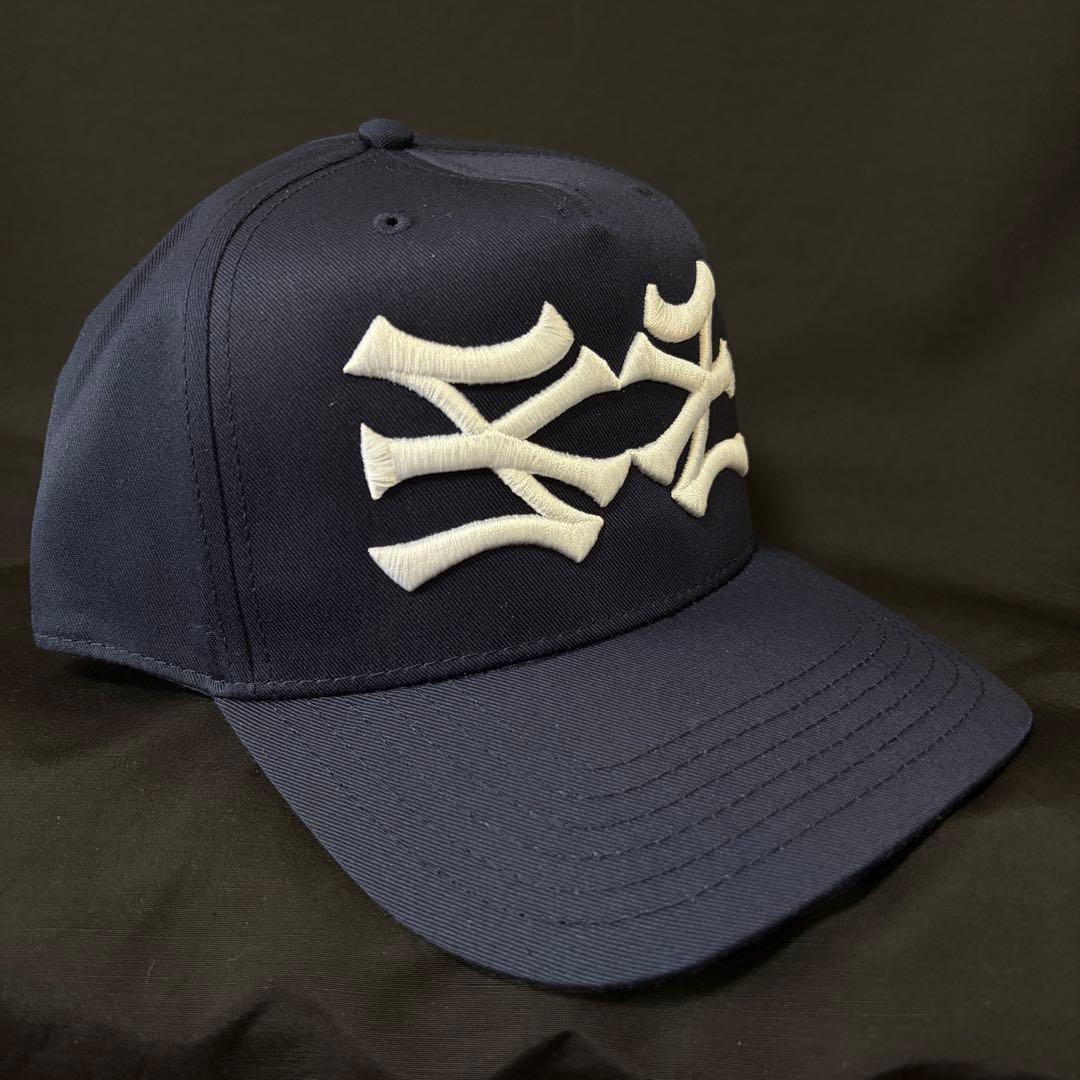 bnnd.（oMA オマ）ネイビー ダブルアイコン 正規品 キャップ - メルカリ