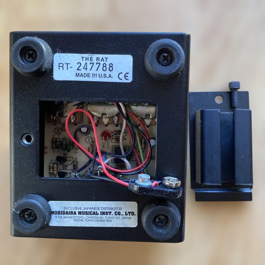 RAT ギターエフェクター 中古 自宅長期保管品 MADE IN U.S.A. - メルカリ