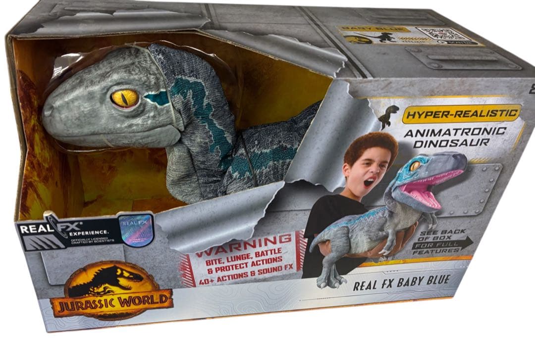 ジュラシックワールド スーパーリアル ベビーブルー 新品未開封】 ジュラシックワールド スーパーリアル ベビーブルー