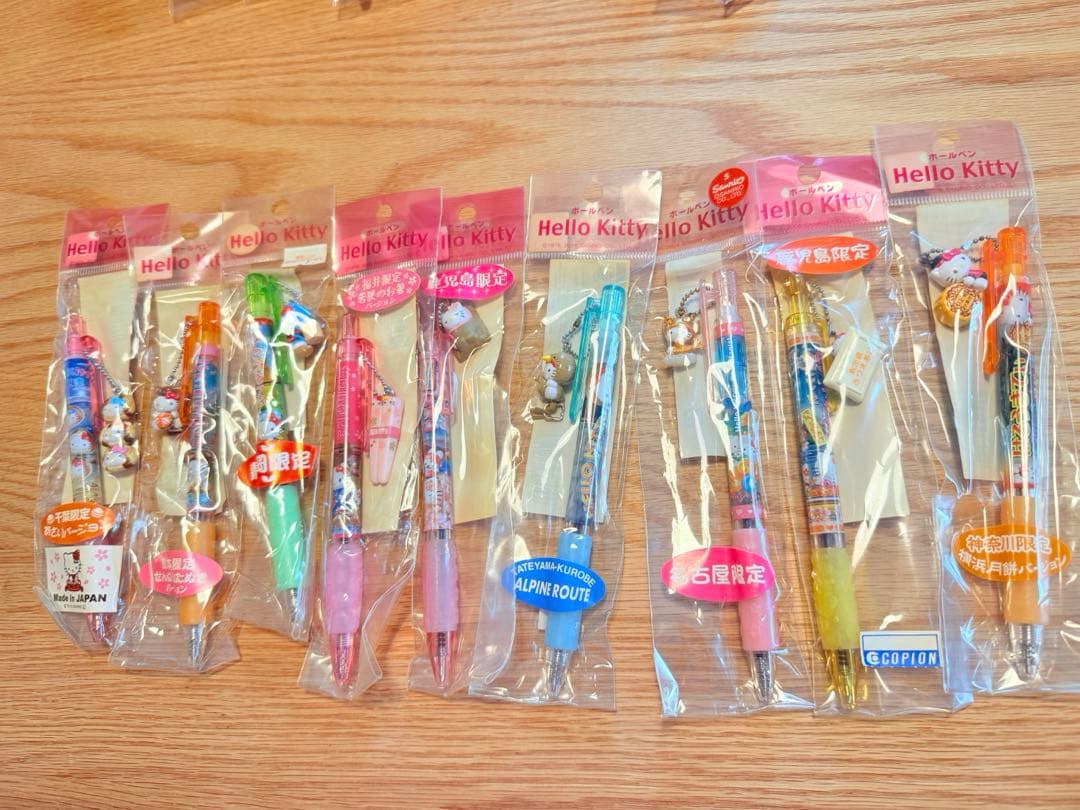 激レアあり】ご当地キティ ボールペン・シャーペンまとめ売り34本 バラ