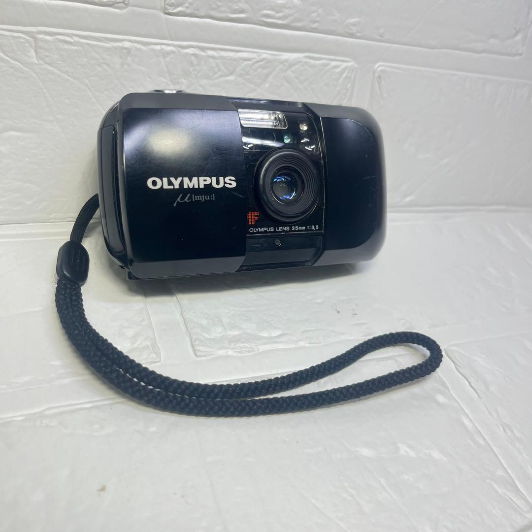 OLYMPUS μ mju 35mm 1:3.5 フィルムカメラ 初代 - メルカリ
