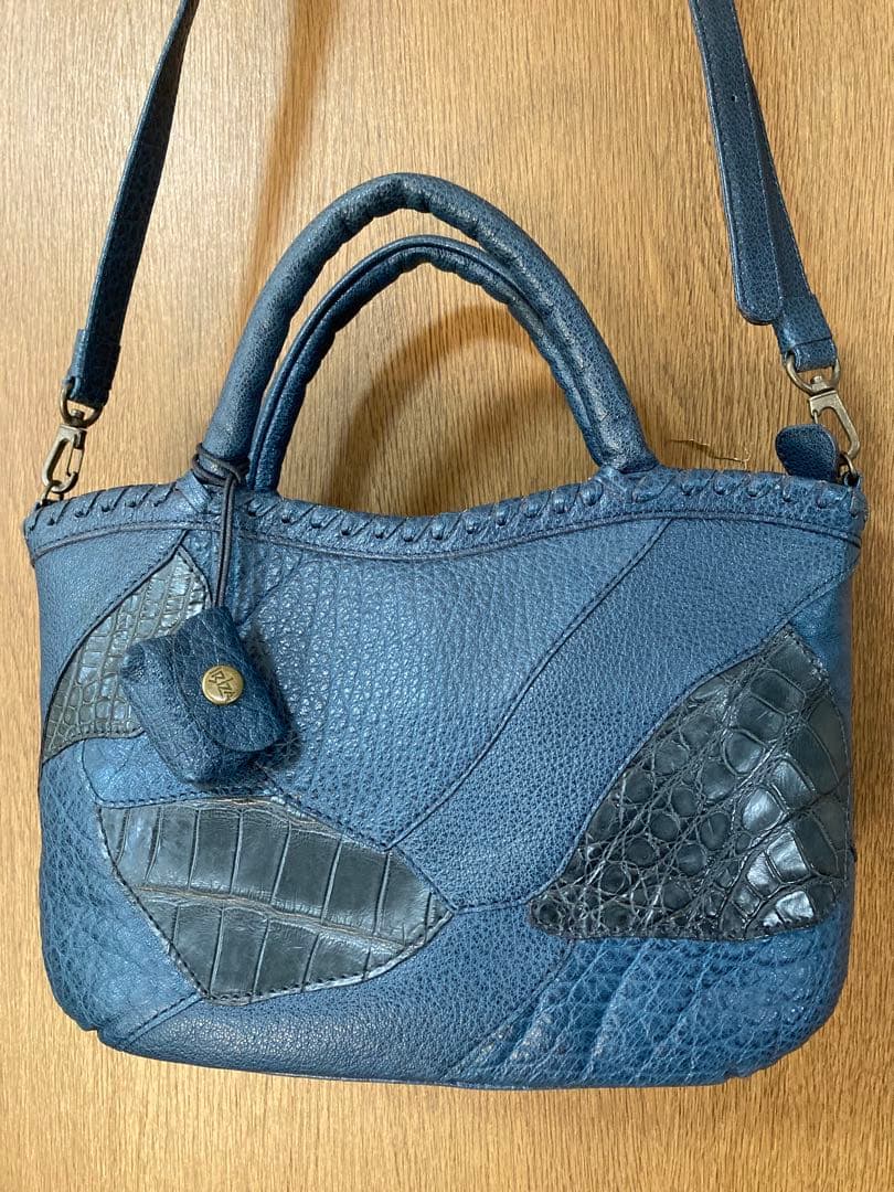 IBIZA クロコダイルとバッファロー2way 希少カガリやパッチワーク