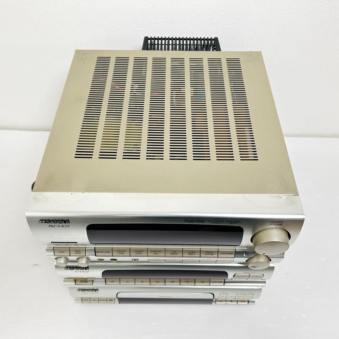 ジャンク サンスイ システムコンポ AV-H07 T-H07 CD-H07 - メルカリ