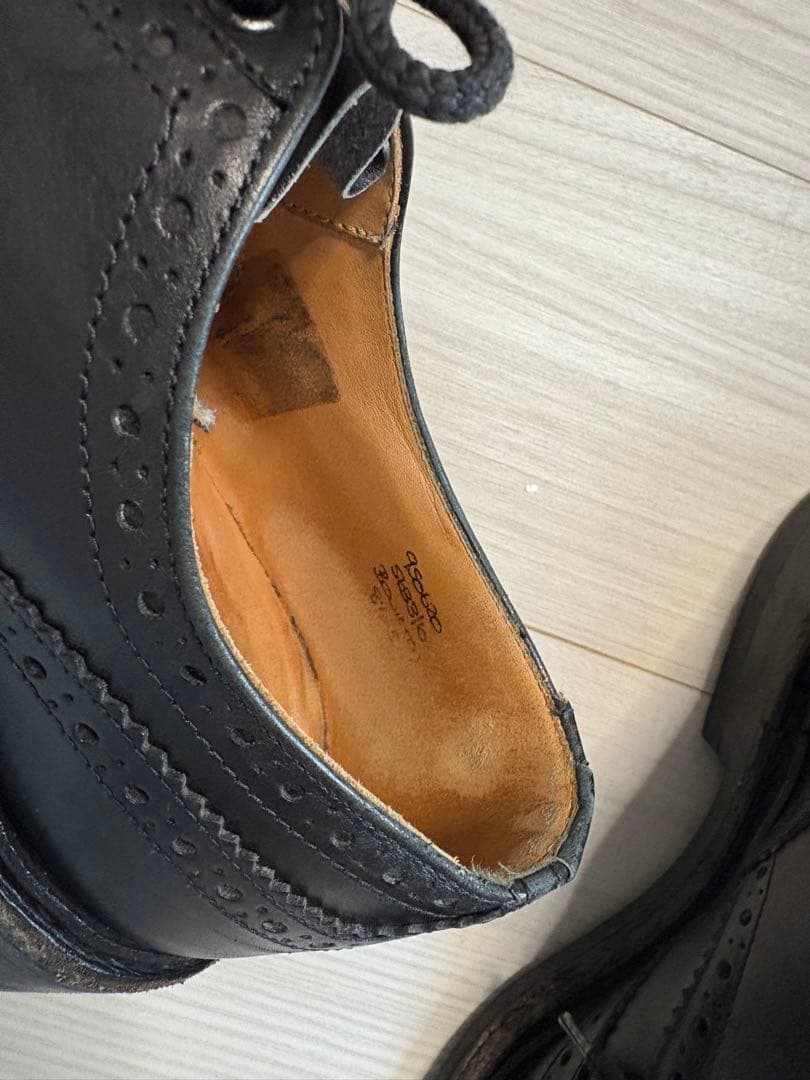 トリッカーズ バートン 8ハーフ 革靴 rrl - メルカリ