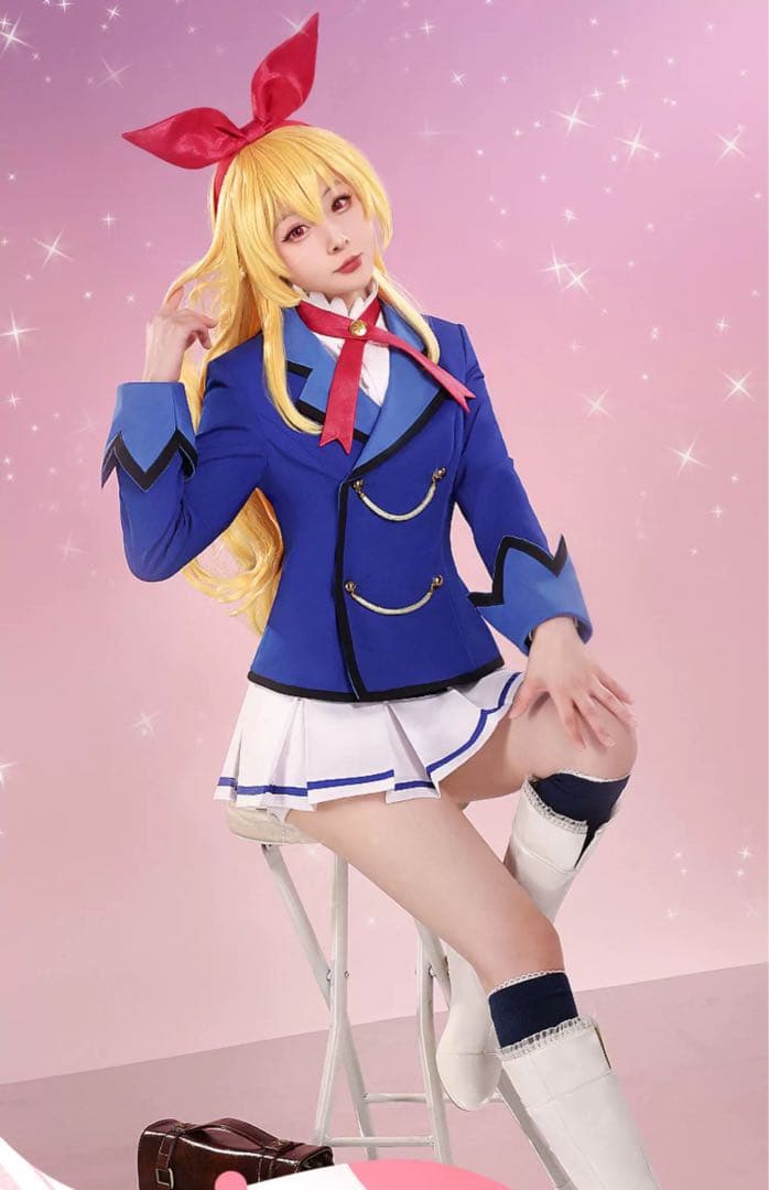 三分妄想 アイカツ！ 星宮いちご スターライト学園 制服 コスプレ 衣装