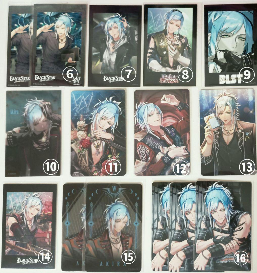 ブラスタ ブラックスター ビジュアルフォトカード チェキ 特典 晶