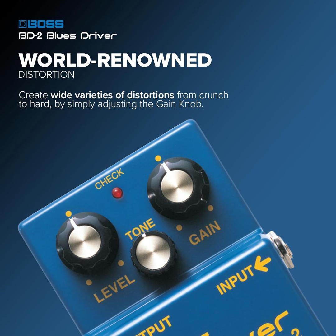 BOSS BD-2 Blues Driver ギターエフェクター アナログ回路 - メルカリ