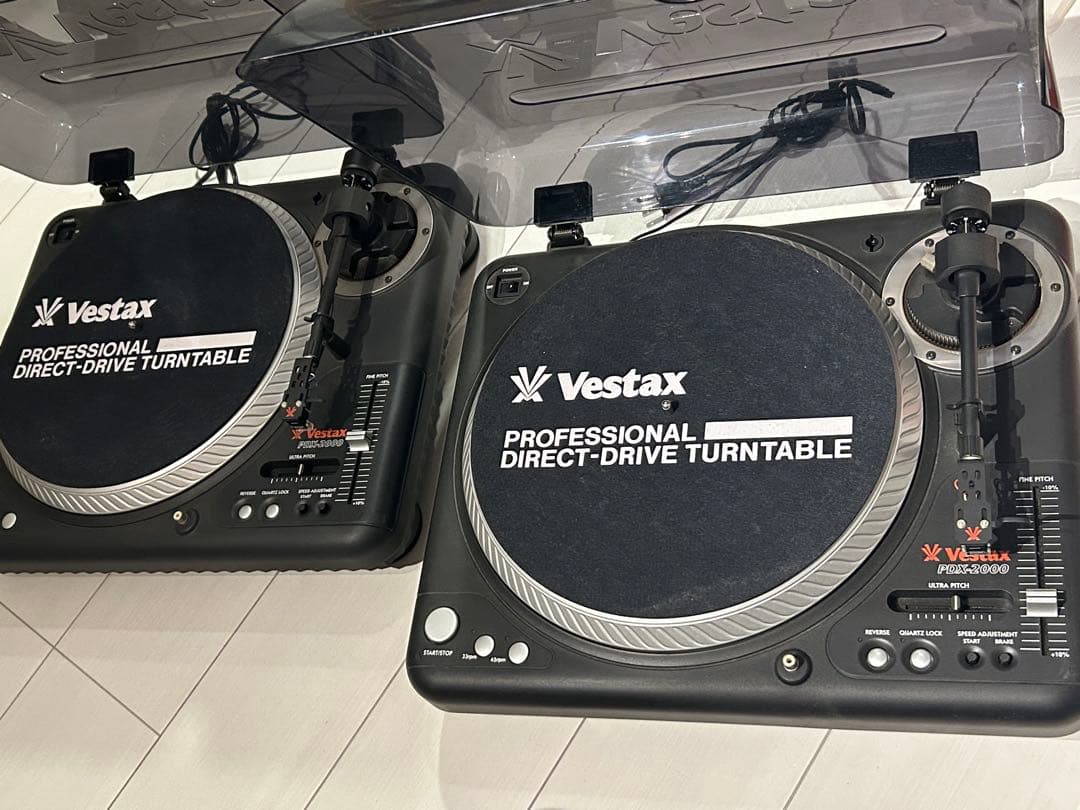 Vestax ターンテーブルPDX-2000 2台セット Amazon.co.jp: VESTAX ターンテーブル PDX-2000MK2 : 家電＆カメラ