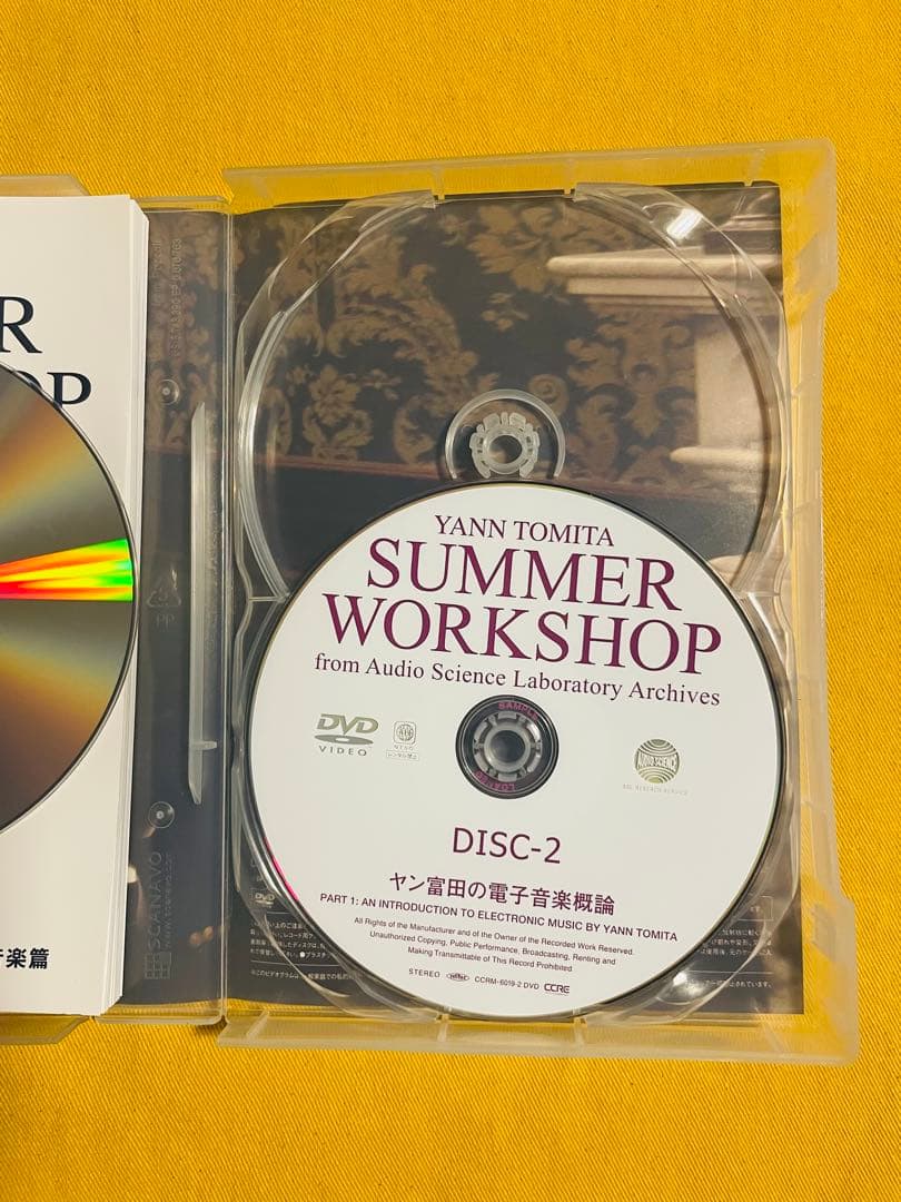 ヤン富田 SUMMER WORKSHOP DVD2枚組 美品 - メルカリ