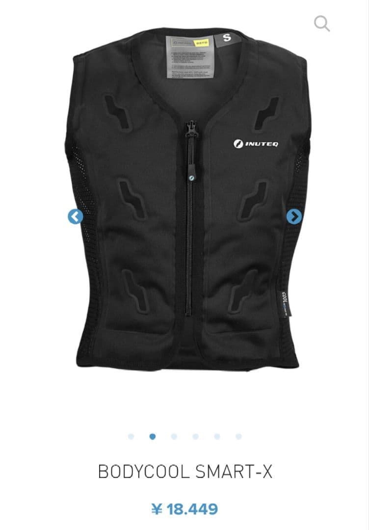 特価セール　BODYCOOL SMART-X Мサイズ ブラック ボディクールスマートエックス｜クーリングベスト｜クーリングウェア