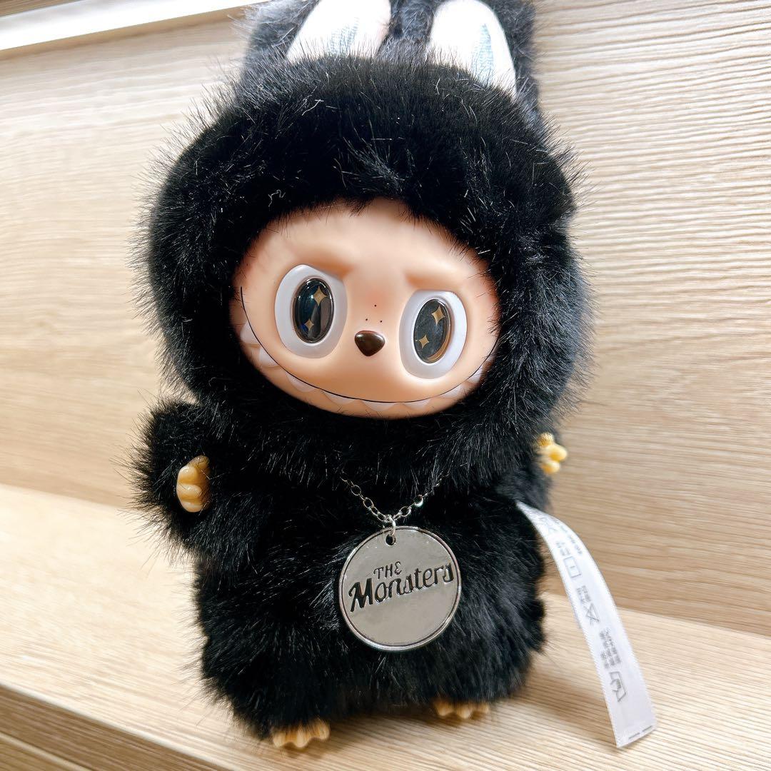 海外限定 レア ZIMOMOラブブ キーホルダー ブラック黒ドラゴン