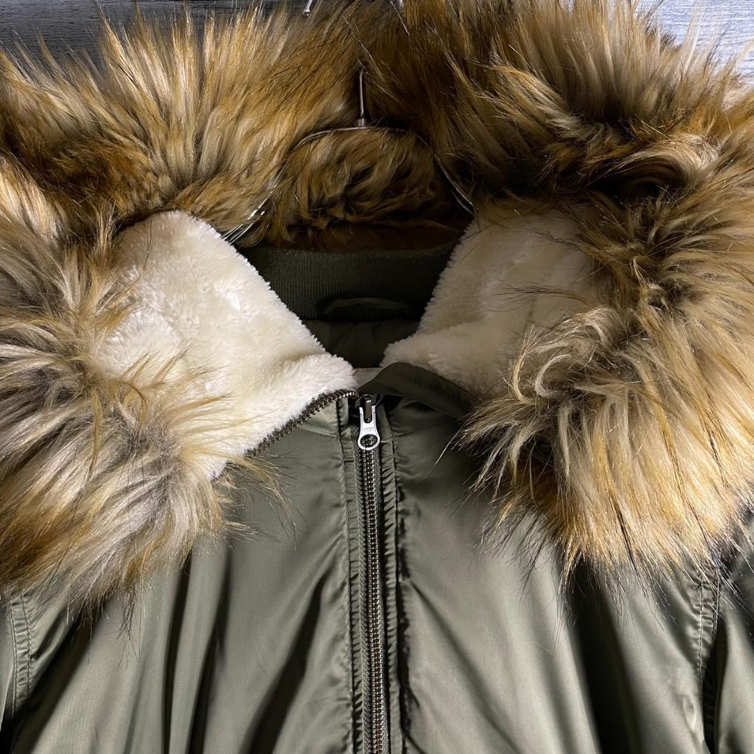 N-2b フライトジャケット 鬼ファー 短丈 平成ギャル y2k 00sグランジ