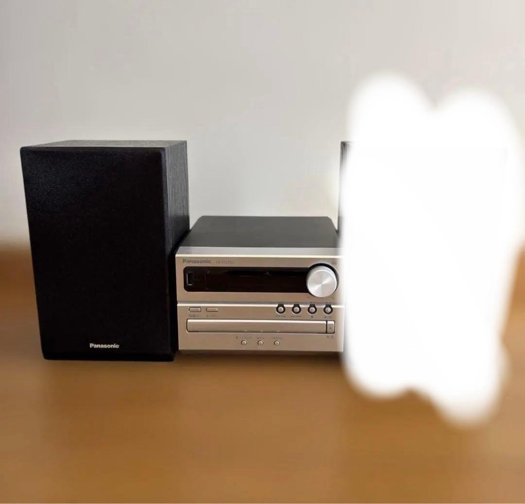 Panasonic　パナソニック　CDステレオシステム　SC-PM25 Panasonic Mini-component CD Stereo system SC-PM250-S Silver USB