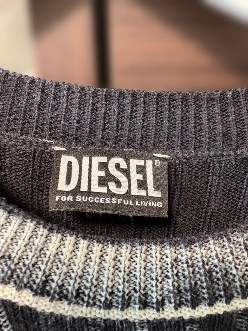 DIESEL K-ANDELERO ニット L Y23 国内正規品／ほぼ未使用 - メルカリ