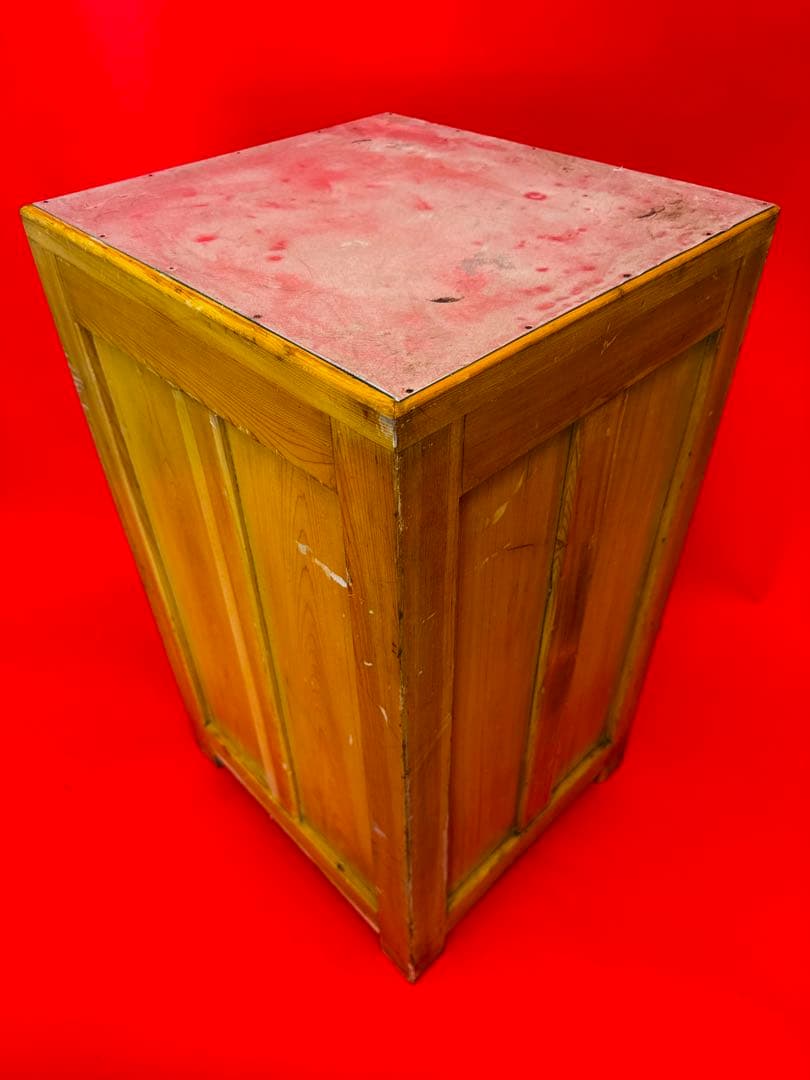 昭和レトロ アンティーク 氷冷蔵庫 木製 HOKUYOREIKI - メルカリ