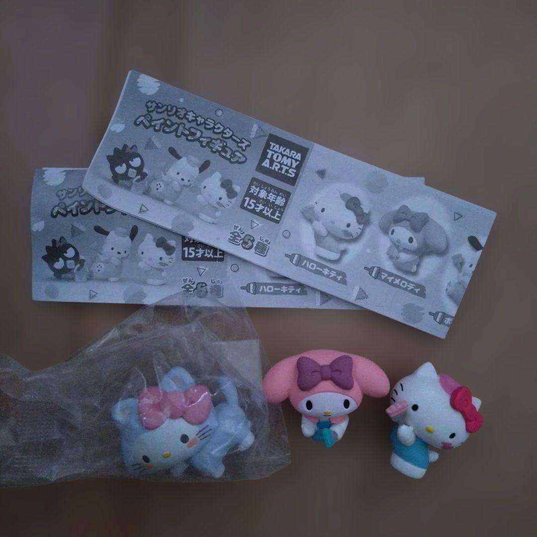 サンリオ ガチャガチャ マイメロディ キティ まとめ売り3点 - メルカリ