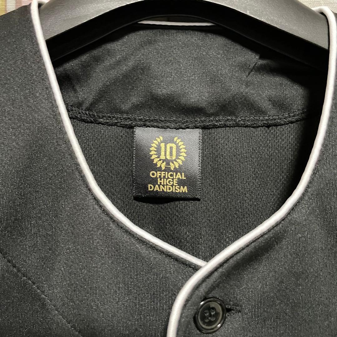 Official髭男dism ヒゲダン 10周年ベースボールシャツ L ブラック