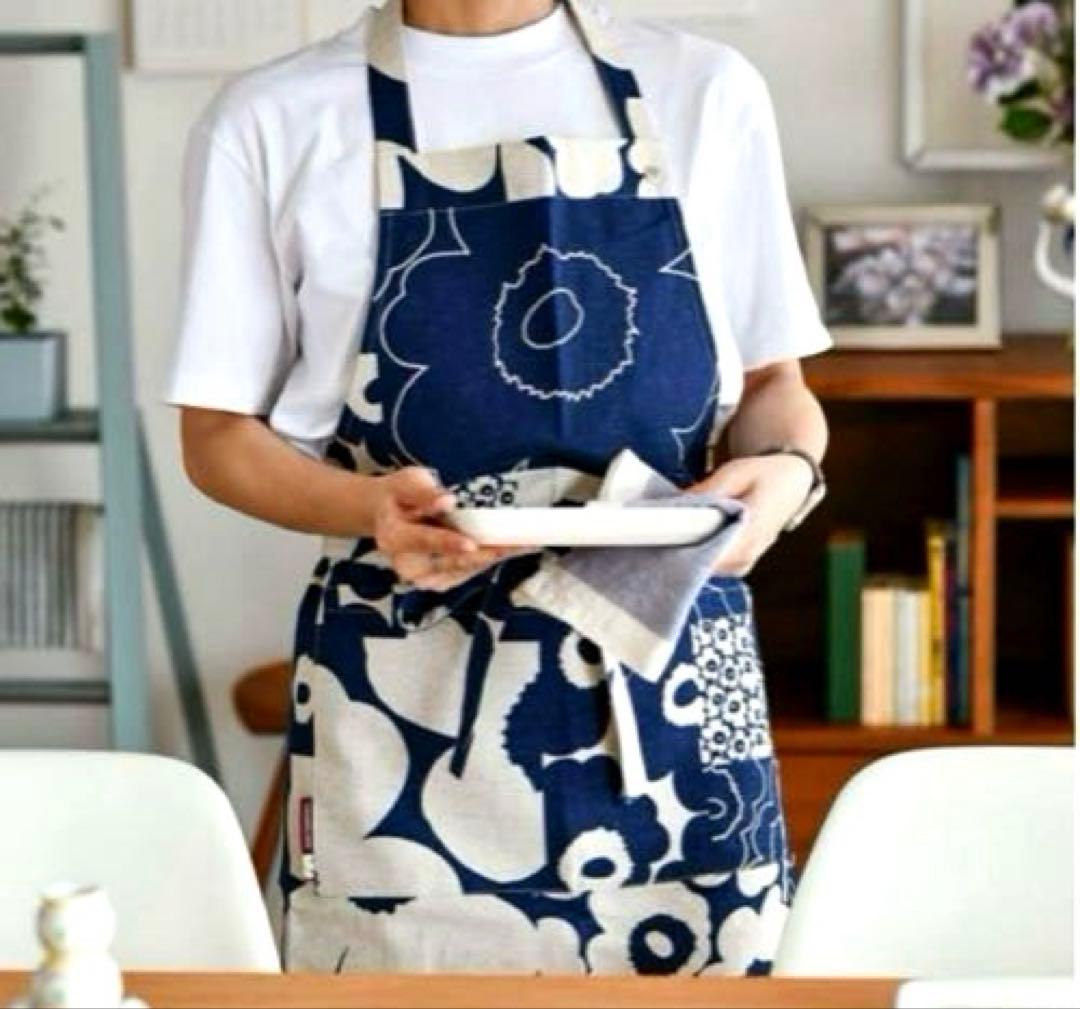 ✨新品未使用 マリメッコ marimekko 60周年 ウニッコ エプロン