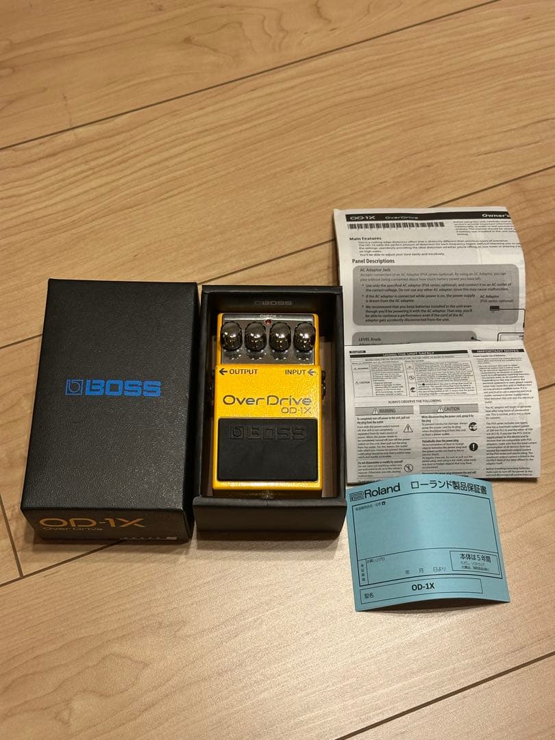 BOSS OD-1X ギターエフェクター Boss OD-1X Overdrive Pedal | Northeast Music Center Inc.