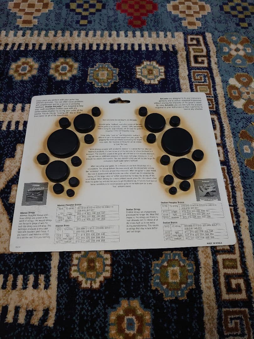 オベーション 純正 ハウリング防止キャップ OVATION AirLocks - メルカリ