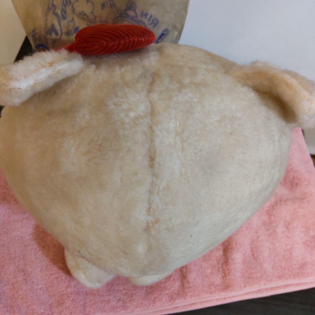 激レア】1975年 初代キティぬいぐるみ／袋付 《ビンテージ》《昭和