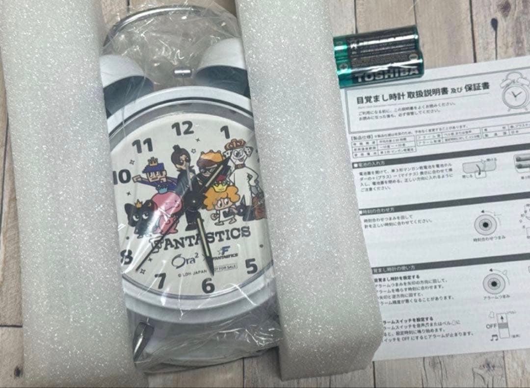 Ora2 FUNTASTICS コラボ キャンペーン 目覚まし時計 - メルカリ