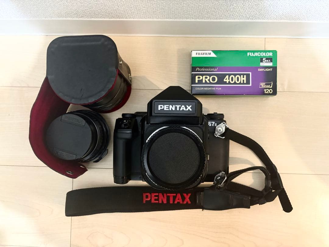 PENTAX 67IIボディ+レンズ 中判フィルムカメラ　※24時間限定価格 第6話 中判カメラ：PENTAX67Ⅱ ペンタックス67Ⅱ – こぼうしの写真と